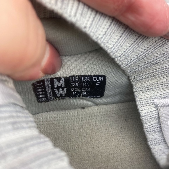 NOBULL Knit Runners in Cool Grey Size 12.5. - Picture 8 of 14